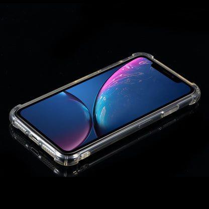 Four Corners Cushioning Drop-resistant Clear TPU Case for iPhone XS Max 6.5 inch