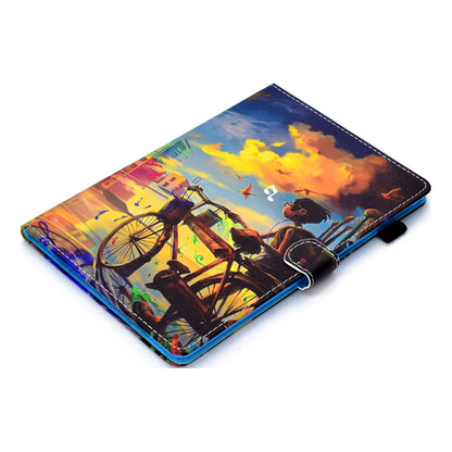 Pattern Printing Stand Leather Tablet Case for iPad 9.7 (2018)/9.7 (2017)/Air 2/Air