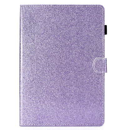 Flash Powder Card Holder PU Leather Stand Flip Cover for iPad 9.7-inch (2018) / 9.7-inch (2017) / Air 2 / Air