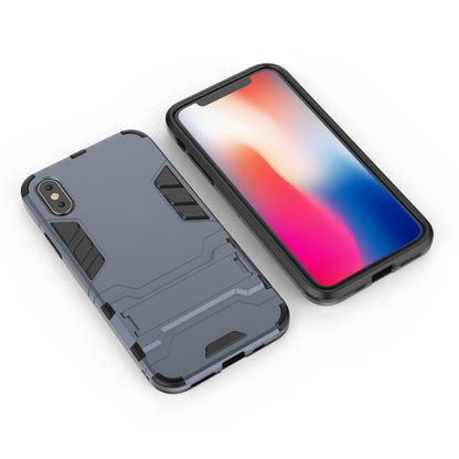 Cool Guard Plastic TPU Hybrid Case with Kickstand for iPhone XS 5.8 inch