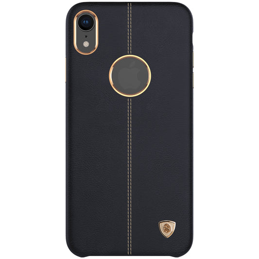 NILLKIN Englon Series Crazy Horse Texture Leather Coated PC Phone Case for iPhone XR 6.1 inch