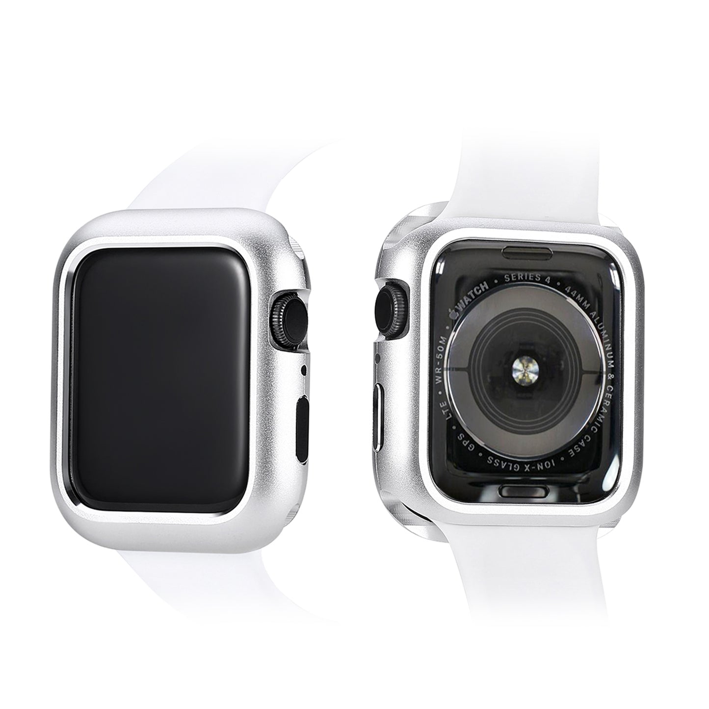 Detachable Magnetic Metal Frame Protective Case for Apple Watch Series 4 / 5 / 6 / SE / SE (2022) 40mm