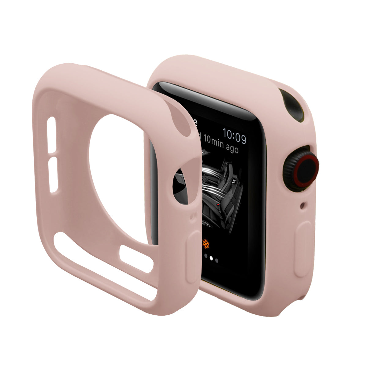 HAT PRINCE for Apple Watch Series 4 / 5 / 6 / SE / SE (2022) 40mm TPU Protective Case + 3D Full Size Curved Hot Bending HD Clear PET Film