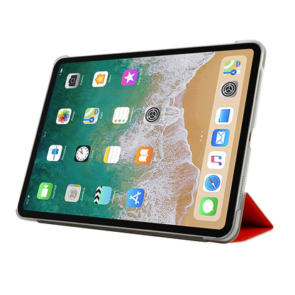 Leather Smart Case with Tri-fold Stand for iPad Pro 11-inch (2018)