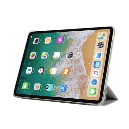 Leather Smart Case with Tri-fold Stand for iPad Pro 11-inch (2018)