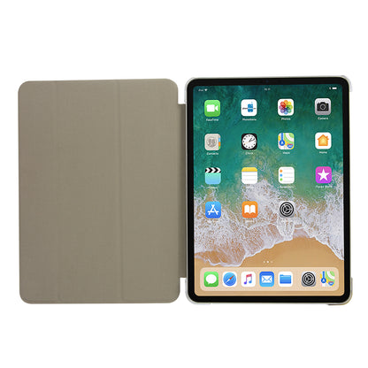 Leather Smart Case with Tri-fold Stand for iPad Pro 11-inch (2018)