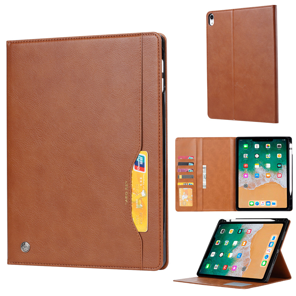 Wallet Stand Flip Leather Protection Case for iPad Pro 11-inch (2018)