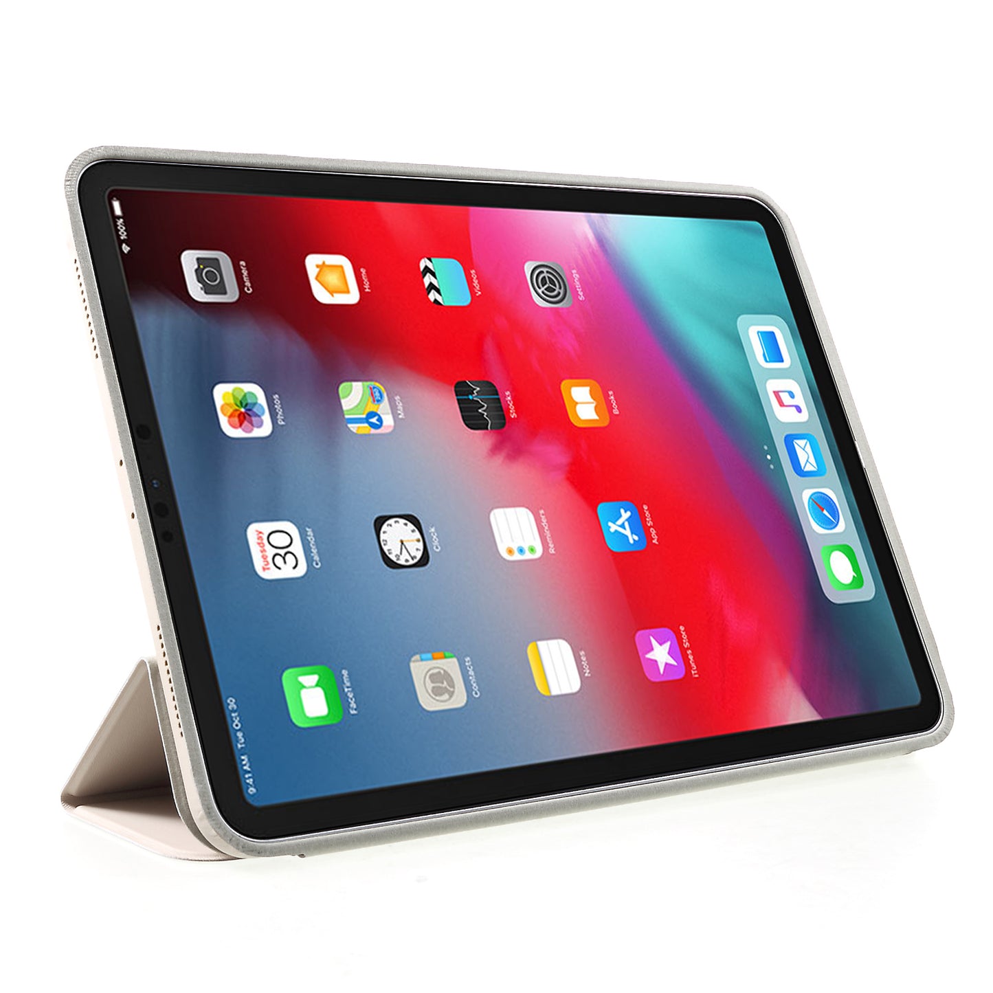 Tri-fold Stand Leather Flip Case for iPad Pro 11-inch (2018)