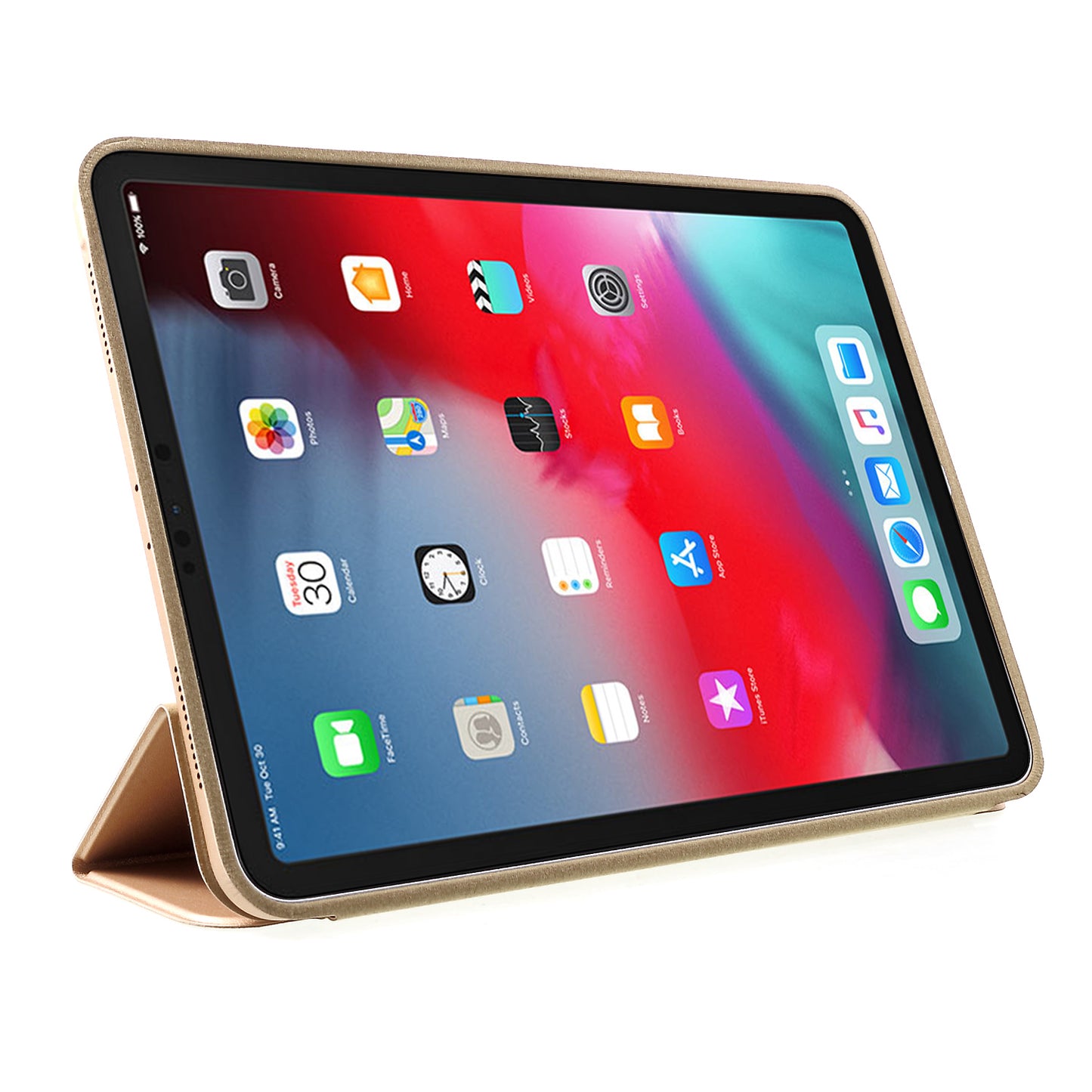 Tri-fold Stand Leather Flip Case for iPad Pro 11-inch (2018)