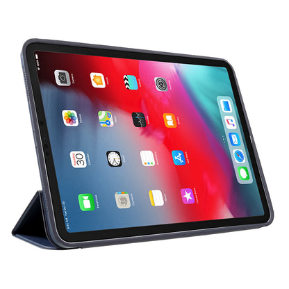 Tri-fold Stand Leather Flip Case for iPad Pro 11-inch (2018)