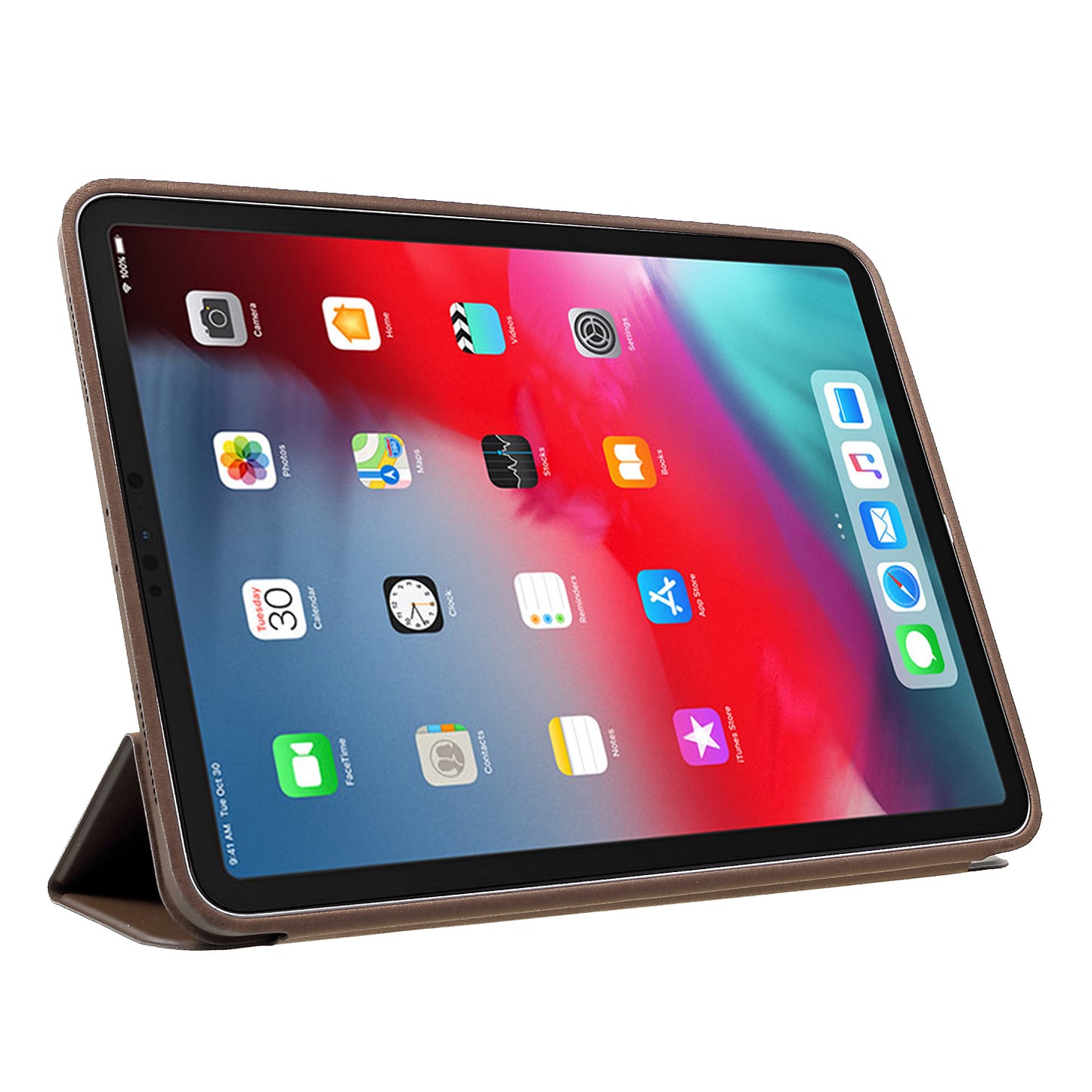 Tri-fold Stand Leather Flip Case for iPad Pro 11-inch (2018)