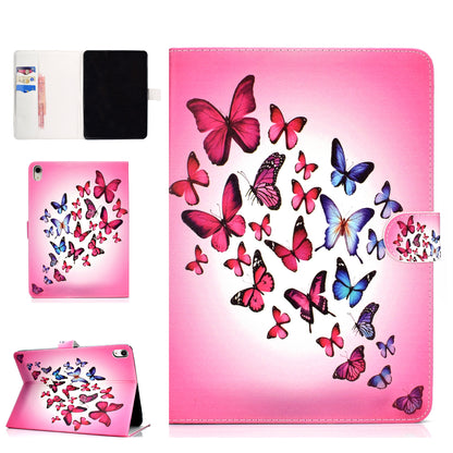 Pattern Printing Stand Leather Smart Case for iPad Pro 11-inch (2018)