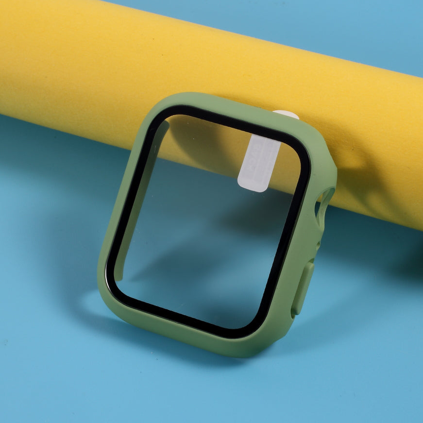 PC Case Cover with Screen Film for Apple Watch Series 3/Series 2/Series 1 38mm