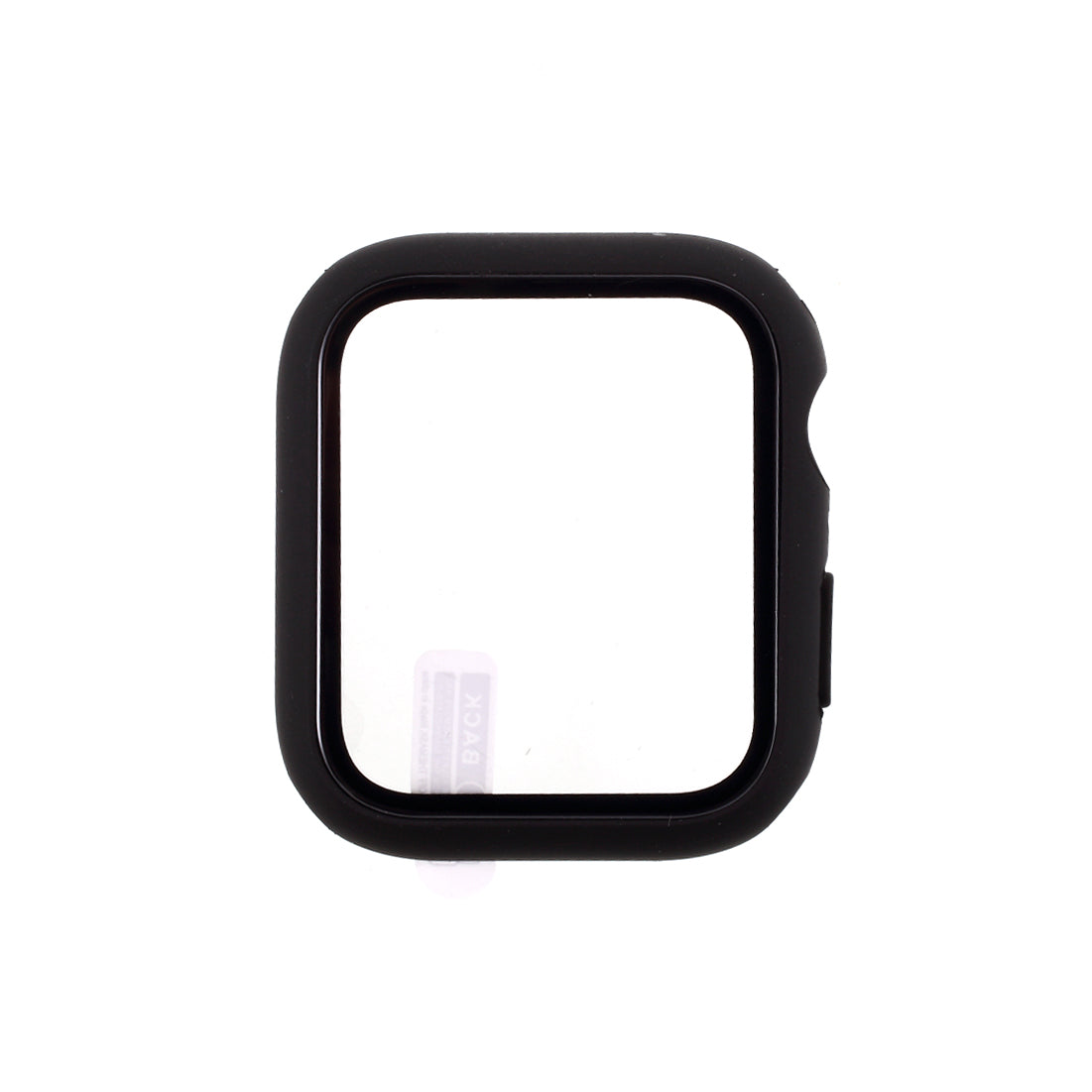 Multiple Colors PC Frame Cover Shell with Glass Screen Protector Film for Apple Watch Series 4 / 5 / 6 44mm / SE 44mm / SE (2022) 44mm