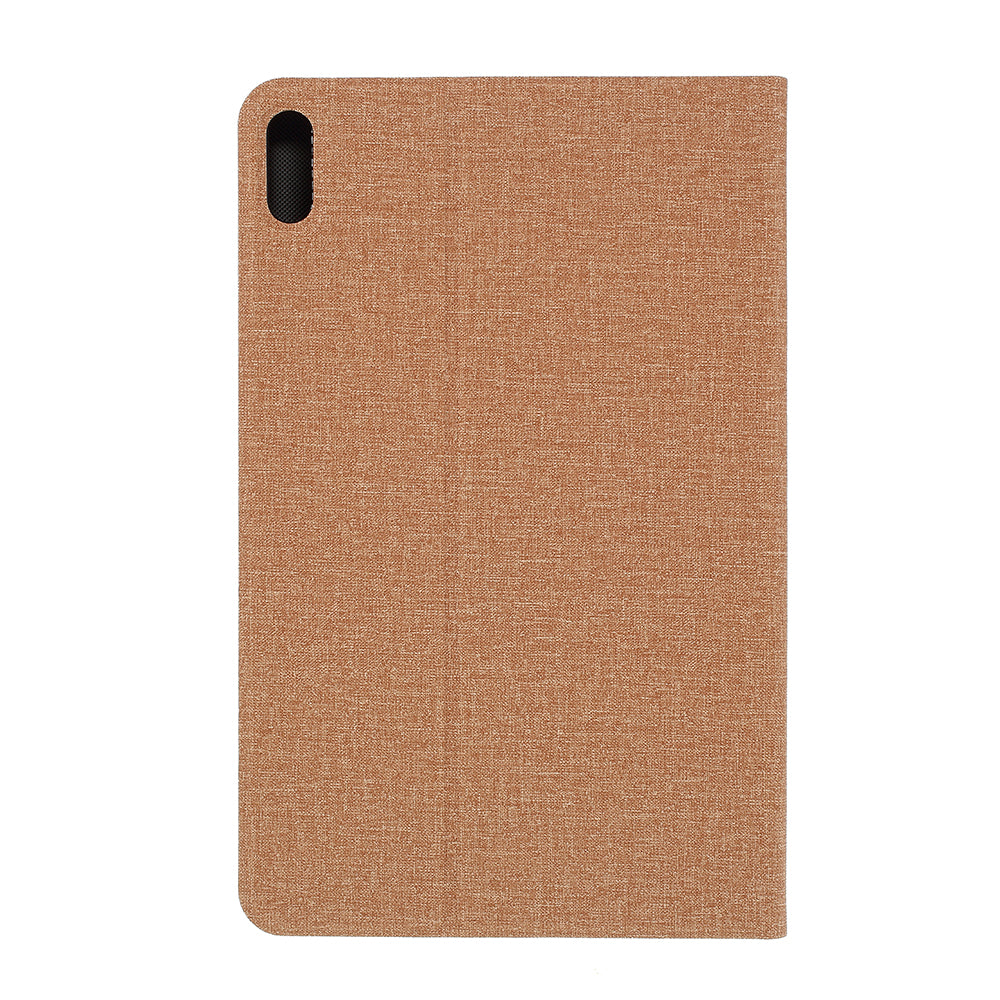 Cloth Texture PU Leather Stand Protector Cover for Huawei MatePad 10.4 (2020)/(2022)/Honor V6