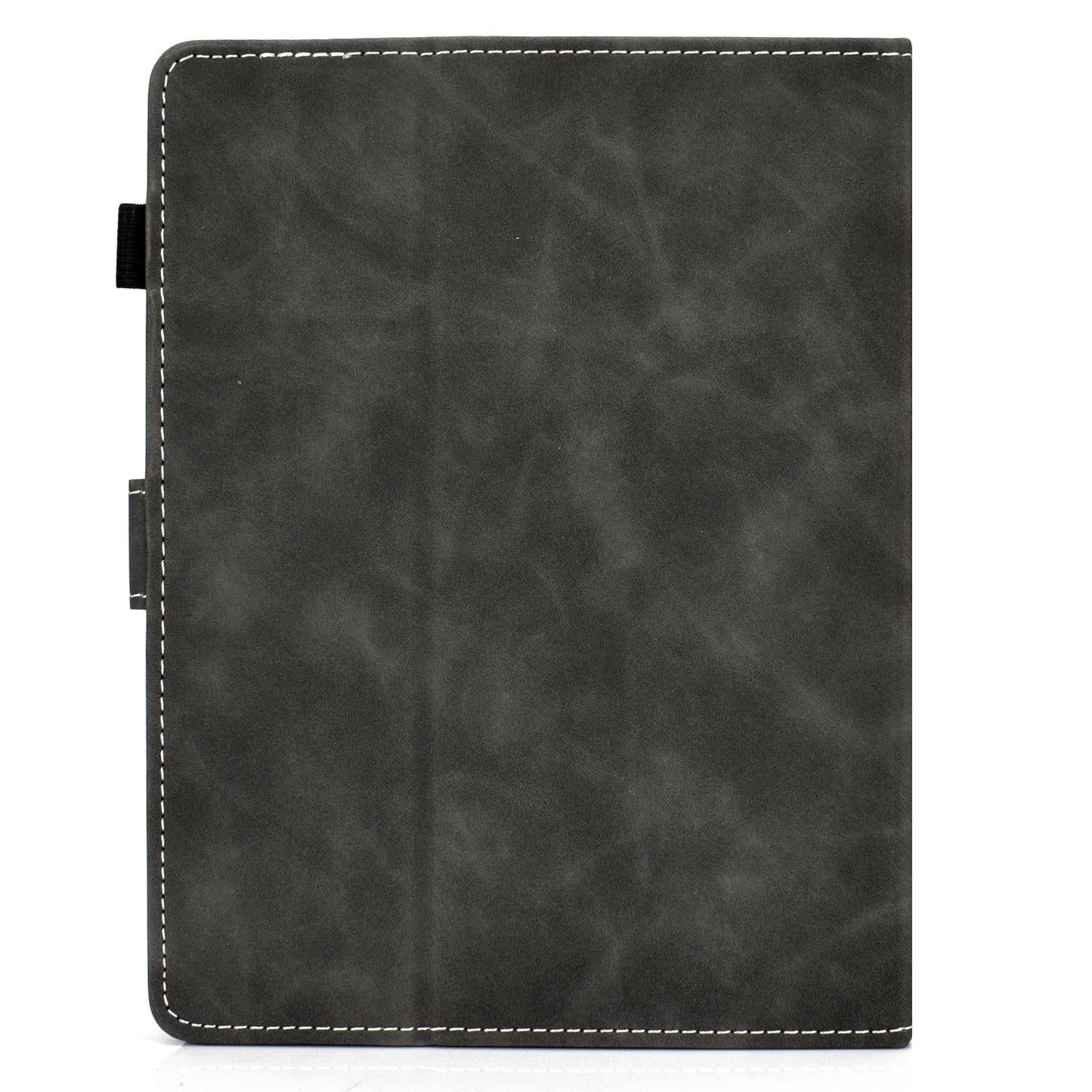 Solid Color Card Slots Stand Flip Leather Protective Shell for 10-inch Tablets