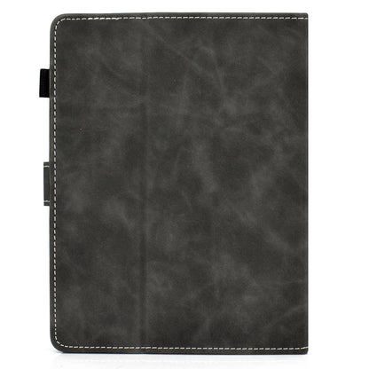 Solid Color Card Slots Stand Flip Leather Protective Shell for 10-inch Tablets