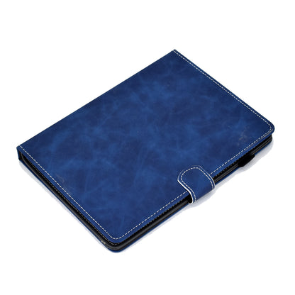 Solid Color Card Slots Stand Flip Leather Protective Shell for 10-inch Tablets