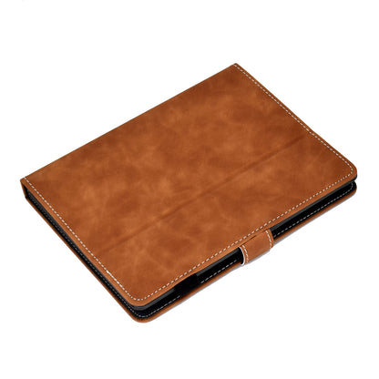 Solid Color Card Slots Stand Flip Leather Protective Shell for 10-inch Tablets