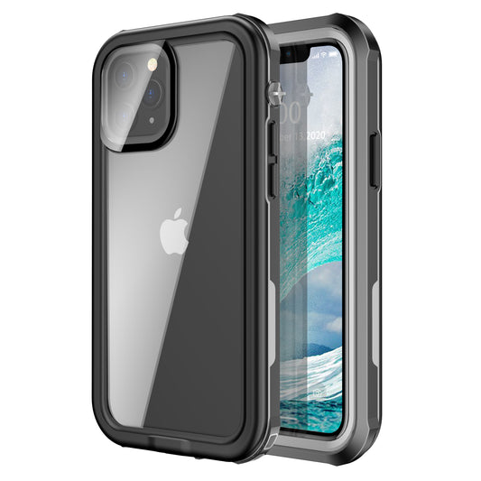 For iPhone 12 mini/13 mini 5.4 inch IP67 Waterproof Case Shockproof Protective Phone Cover Shell