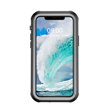 For iPhone 12 mini/13 mini 5.4 inch IP67 Waterproof Case Shockproof Protective Phone Cover Shell