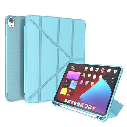 Origami Smart Leather Case with Pen Slot for iPad Air (2022)/(2020)/Pro 11-inch (2018)