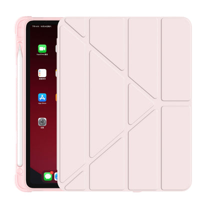 Origami Smart Leather Case with Pen Slot for iPad Air (2022)/(2020)/Pro 11-inch (2018)