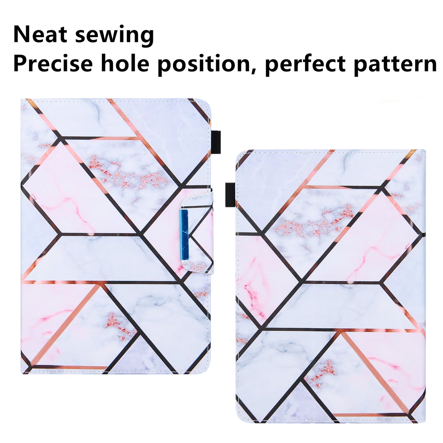 Pattern Printing Cross Texture Universal Leather Tablet Case for 7-inch Tablets