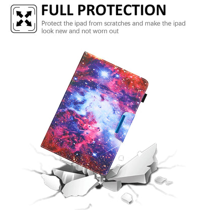 Pattern Printing Cross Texture Universal Leather Tablet Case for 7-inch Tablets