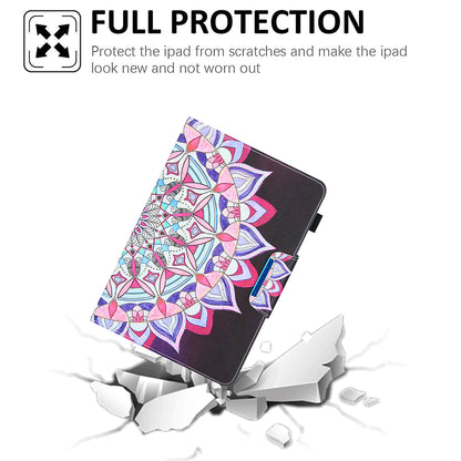 Pattern Printing Cross Texture Universal Leather Tablet Case for 7-inch Tablets