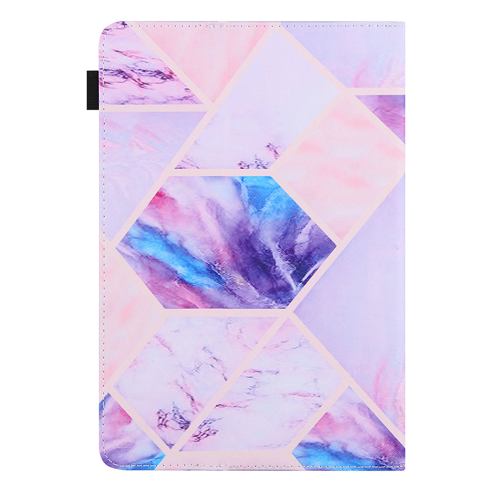 Pattern Printing Cross Texture Universal Leather Tablet Case for 7-inch Tablets