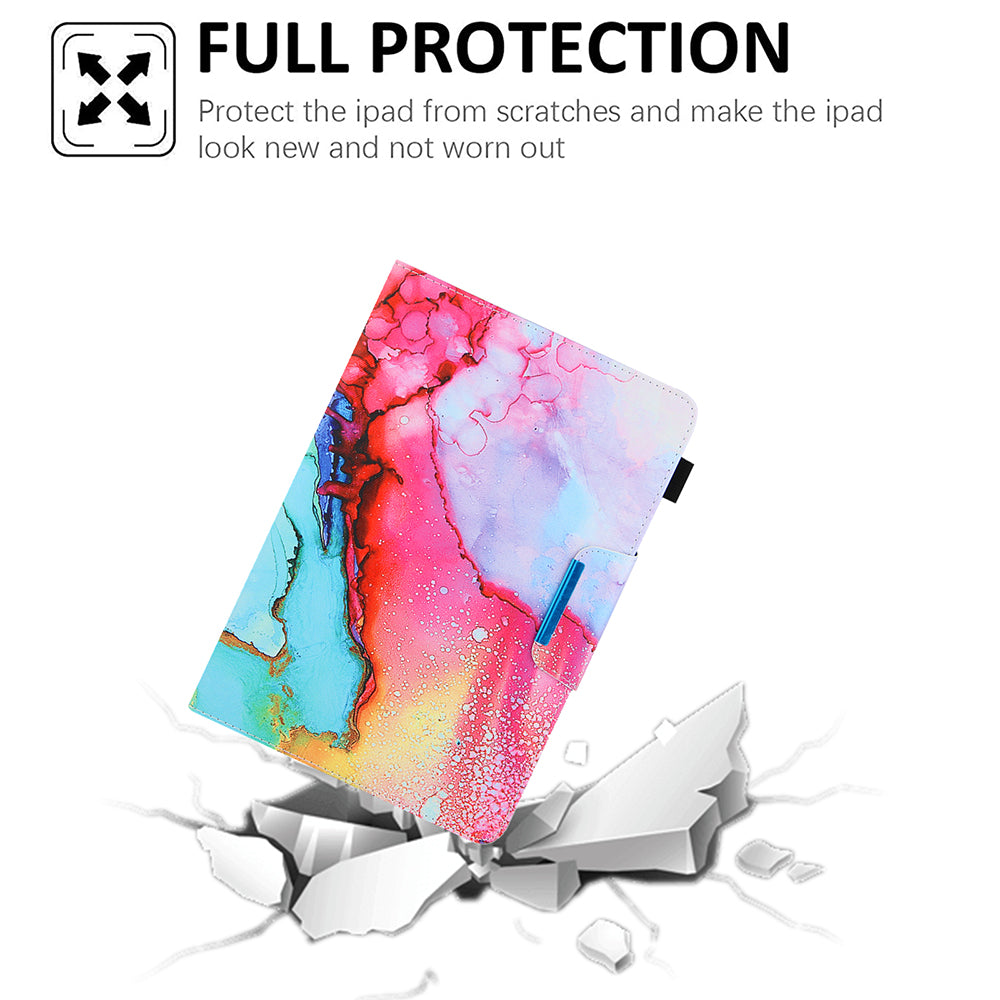 Pattern Printing Cross Texture Universal Leather Tablet Case for 7-inch Tablets