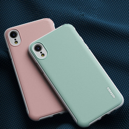 WLONS Macaron Series Back Shell PC+TPU Combo Phone Case for iPhone XR 6.1 inch