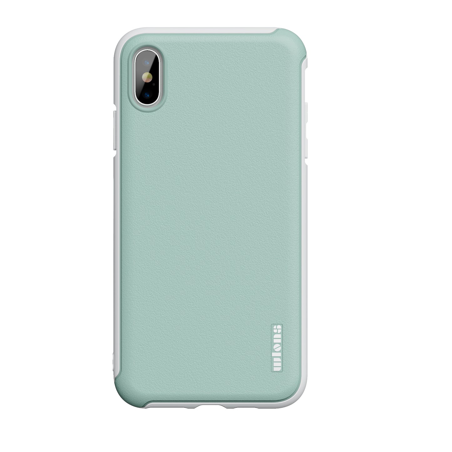 WLONS PC+TPU Combo Phone Case Macaron Series Back Shell for iPhone XS Max 6.5 inch