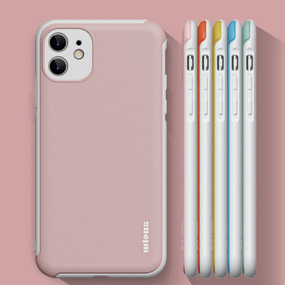 WLONS PC+TPU Hybrid Phone Case Macaron Series Protective Cover Back Shell for iPhone 11 6.1 inch