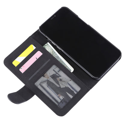 [Heat Transfer Printing] Leather Phone Wallet Stand Cover Case for iPhone 5