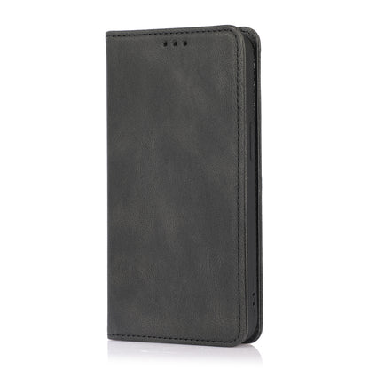 Auto-absorbed Folio Flip PU Leather Phone Stand Case Shell with Wallet Design for iPhone 13 Pro Max 6.7 inch