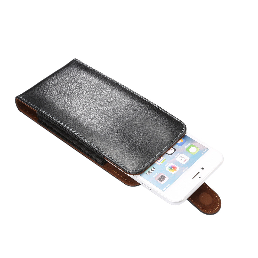 Split Leather Pouch Cover Holster with Belt Clip for iPhone 6s Plus/6 Plus Etc