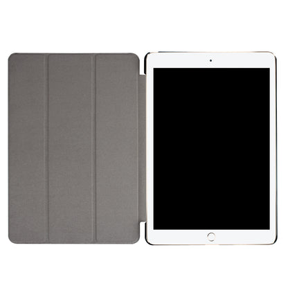 For iPad Pro 10.5 inch (2017)/Air 10.5 inch (2019) Slim Shockproof Case Tri-fold Stand PU Leather Tablet Cover Protector