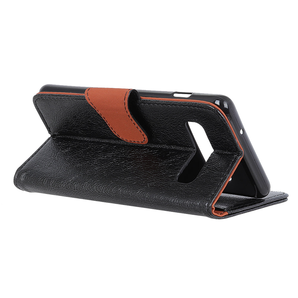 [Nappa Texture] Split Leather Wallet Case for Samsung Galaxy S10e