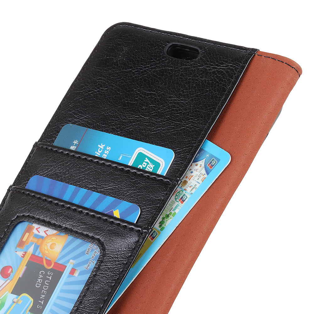 [Nappa Texture] Split Leather Wallet Case for Samsung Galaxy S10e