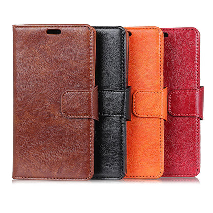 [Nappa Texture] Split Leather Wallet Case for Samsung Galaxy S10e