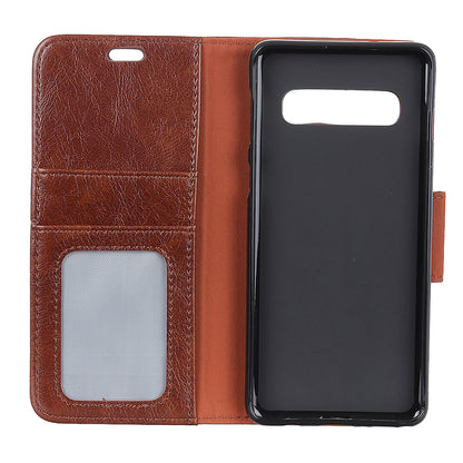 [Nappa Texture] Split Leather Wallet Case for Samsung Galaxy S10e