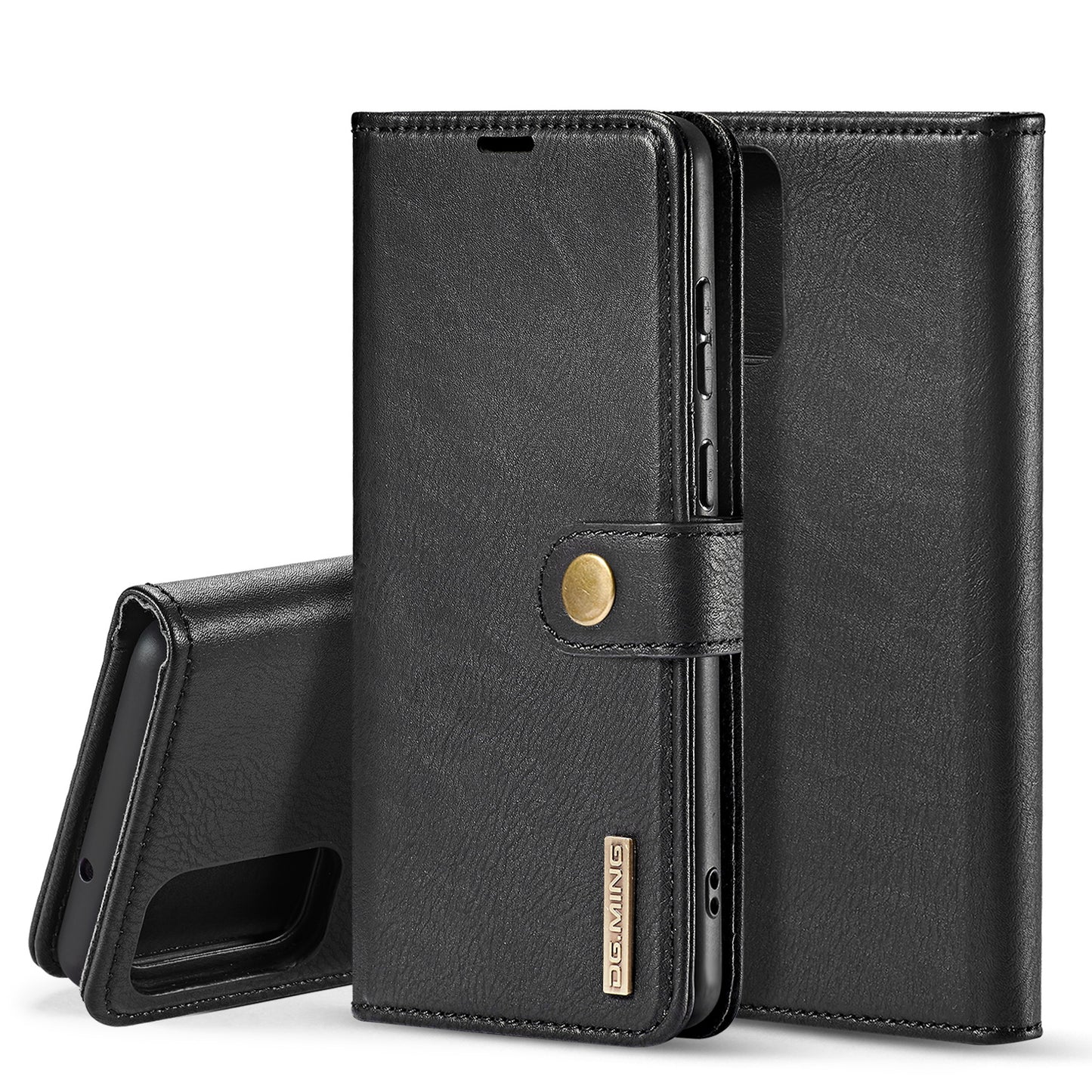 DG.MING For Samsung Galaxy S20 4G/S20 5G Detachable 2-in-1 Anti-scratch Split Leather Wallet Shell + PC Back Case