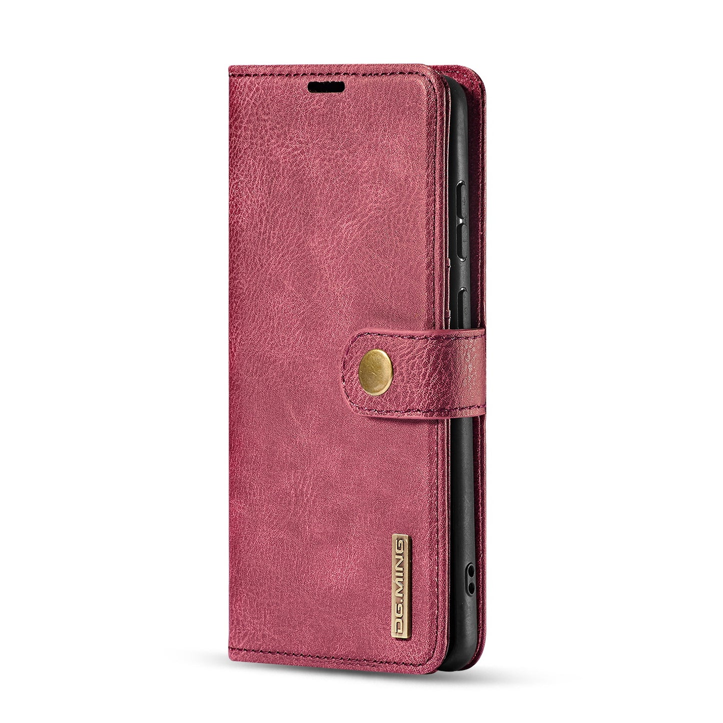 DG.MING For Samsung Galaxy S20 4G/S20 5G Detachable 2-in-1 Anti-scratch Split Leather Wallet Shell + PC Back Case