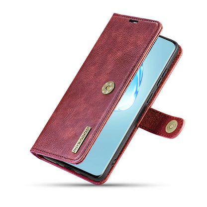 DG.MING For Samsung Galaxy S20 4G/S20 5G Detachable 2-in-1 Anti-scratch Split Leather Wallet Shell + PC Back Case