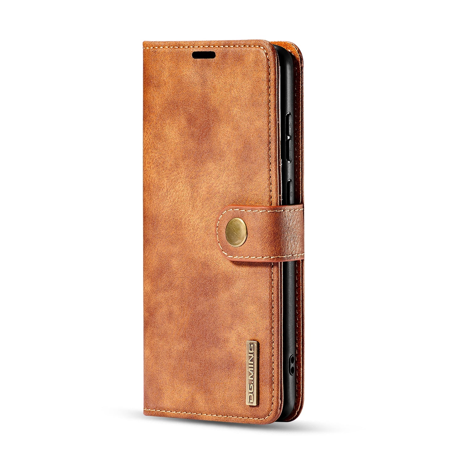 DG.MING For Samsung Galaxy S20 4G/S20 5G Detachable 2-in-1 Anti-scratch Split Leather Wallet Shell + PC Back Case