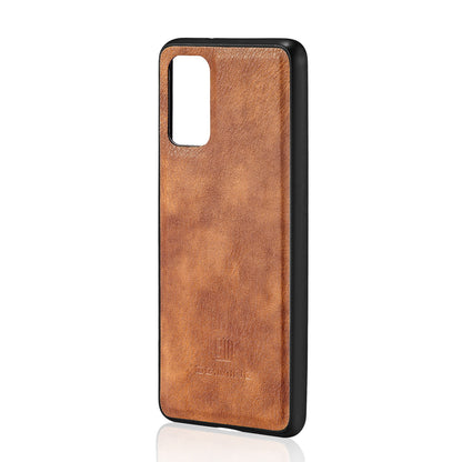 DG.MING For Samsung Galaxy S20 4G/S20 5G Detachable 2-in-1 Anti-scratch Split Leather Wallet Shell + PC Back Case