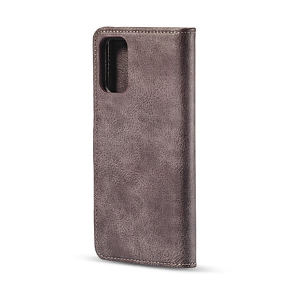 DG.MING For Samsung Galaxy S20 4G/S20 5G Detachable 2-in-1 Anti-scratch Split Leather Wallet Shell + PC Back Case