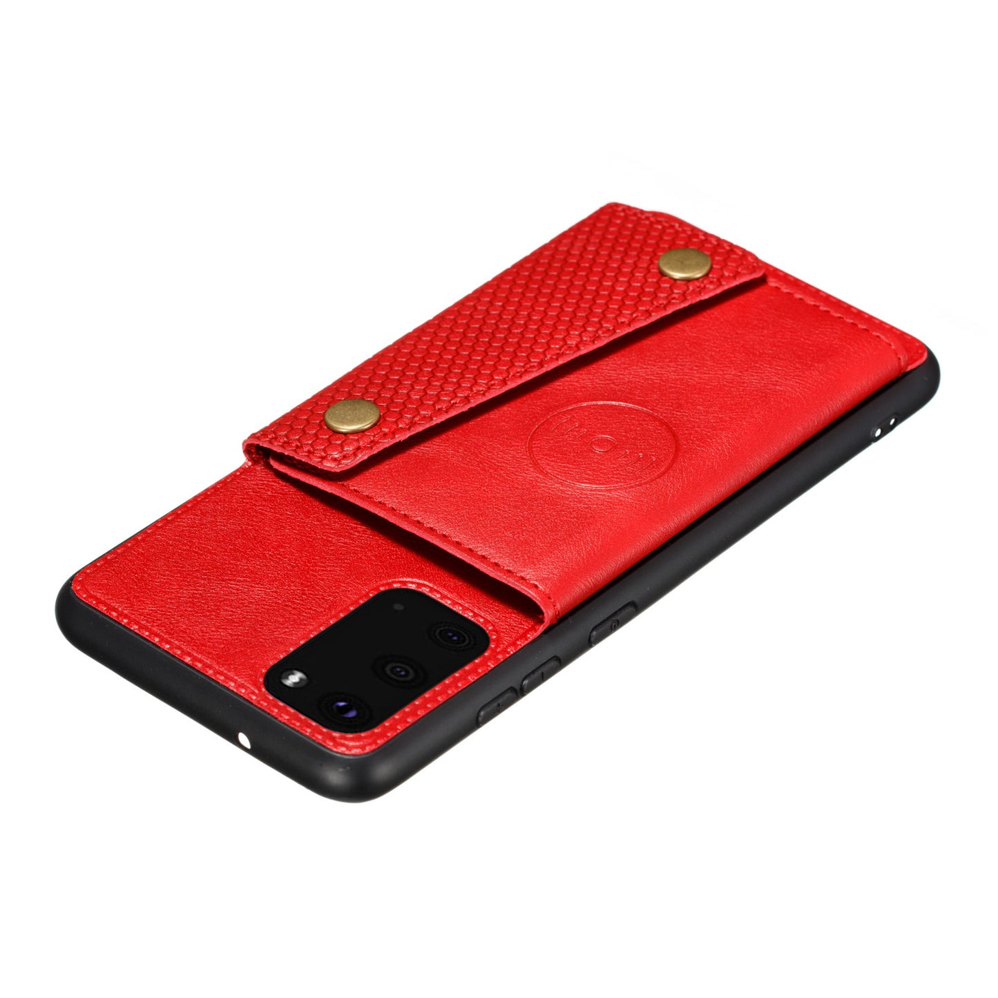 Card Holder PU Leather Coated TPU Case Shell [Built-in Magnetic Sheet] for Samsung Galaxy S20 FE 4G/5G/2022/S20 Lite